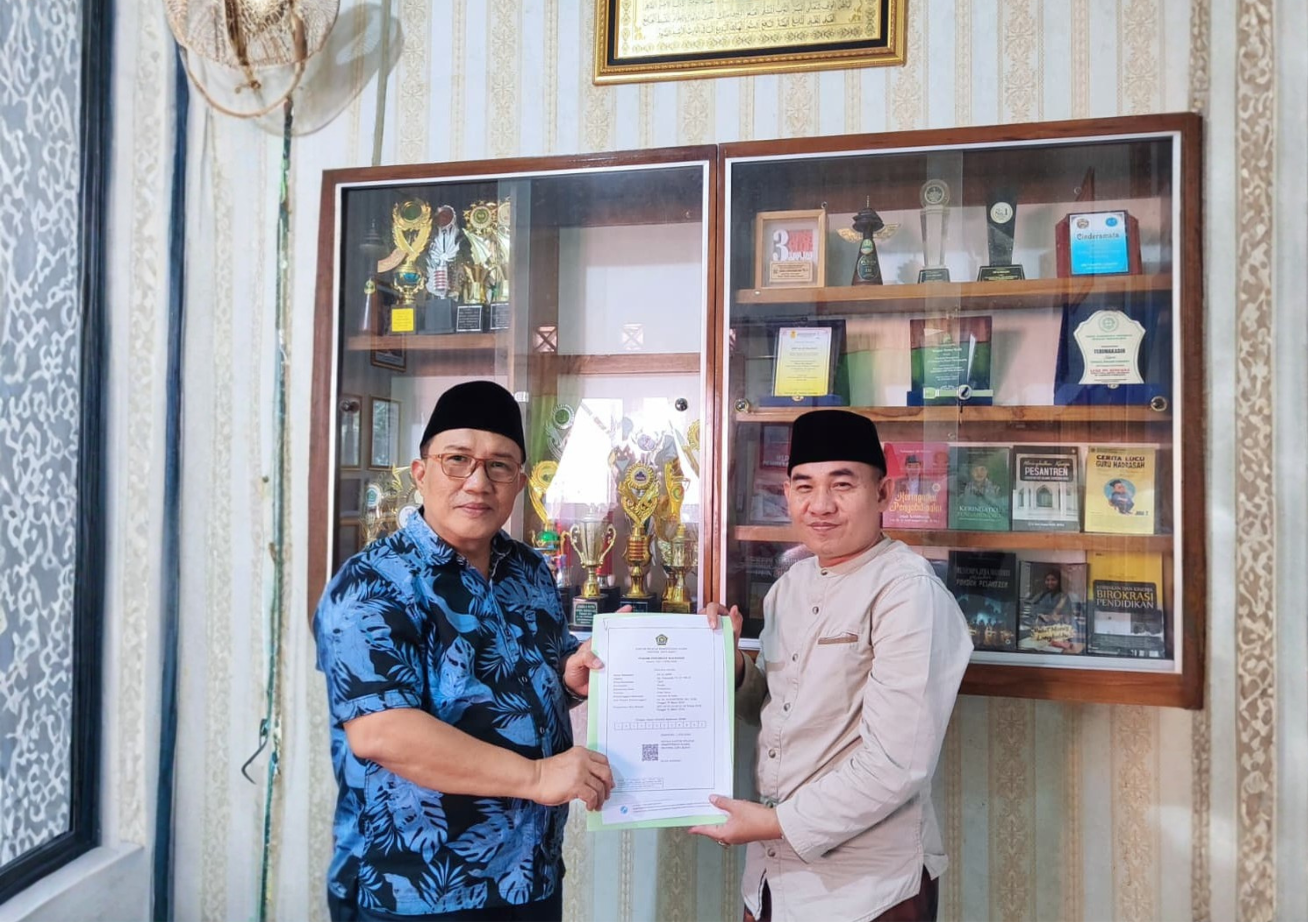 RA Al-Amin Resmi Kantongi Izin Operasional, Kemenag Purwakarta Serahkan SK kepada Yayasan Al-Amin