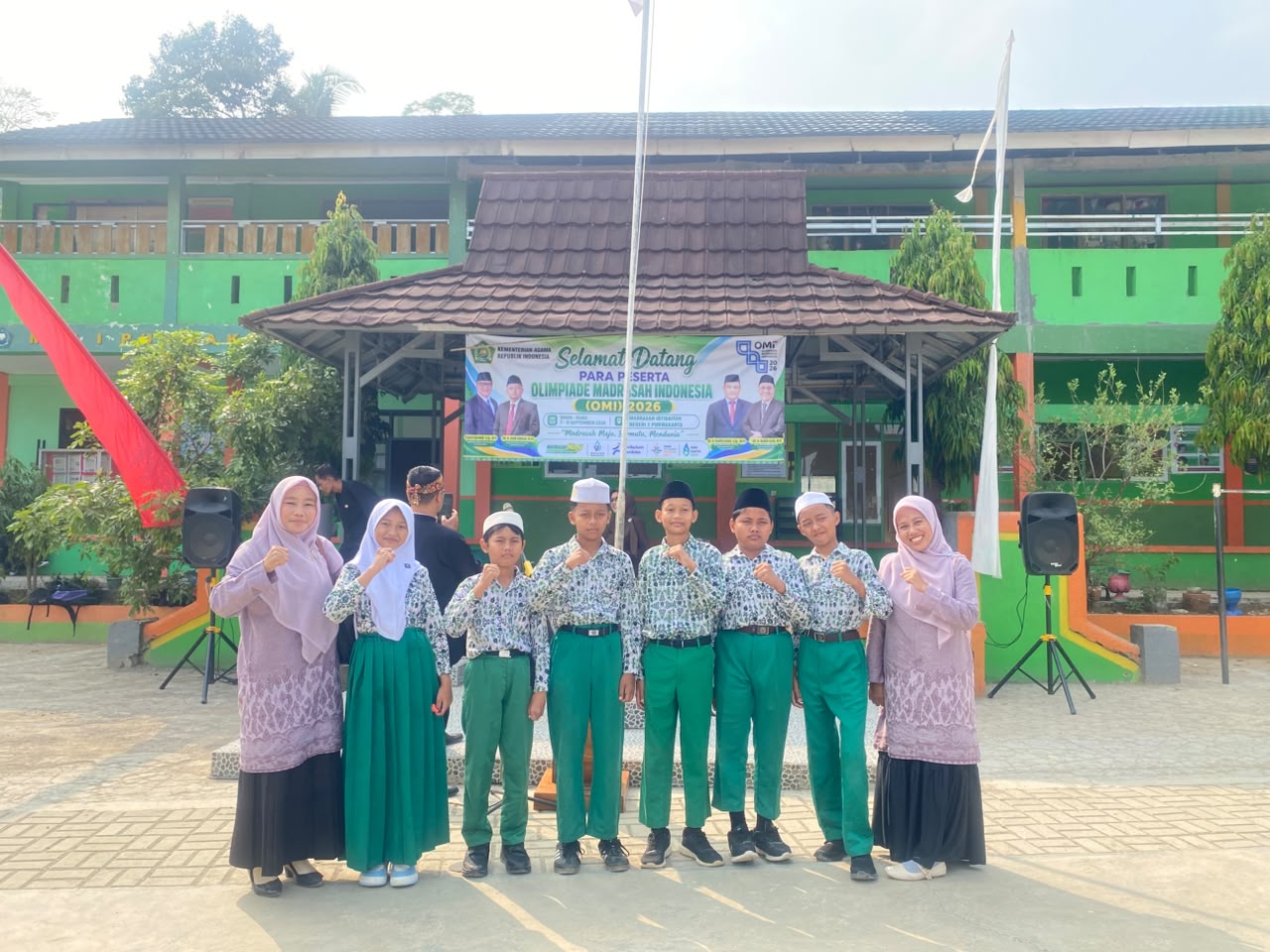 Dokumentasi Enam Murid MI Al-Amin Siap Berlaga di OMI 2026